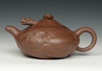 紫砂壶图片：鱼化龙 - 美壶网