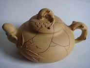 紫砂壶图片：冰片三友壶1 - 美壶网