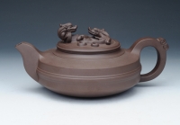 紫砂壶图片：楚汉风韵 老紫泥 - 美壶网