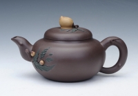 紫砂壶图片：寿桃壶 - 美壶网