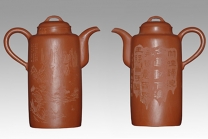 紫砂壶图片：直筒壶 - 美壶网