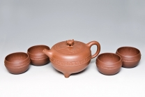 紫砂壶图片：中华文明•春秋•问鼎中原 - 美壶网