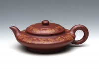 紫砂壶图片：虚扁 - 美壶网
