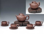 紫砂壶图片：云龙套壶 - 美壶网