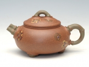 紫砂壶图片：竹趣 - 美壶网