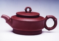 紫砂壶图片：圈纤壶 - 美壶网