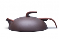 紫砂壶图片：红与黑-与韩美林先生合作 - 美壶网