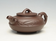 紫砂壶图片：祝福   260cc - 美壶网