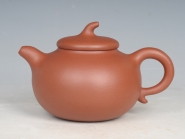 紫砂壶图片：小红泥茄段 - 美壶网