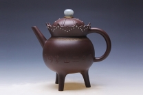 紫砂壶图片：华冠鼎 - 美壶网