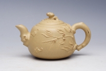 紫砂壶图片：五福寿桃 - 美壶网