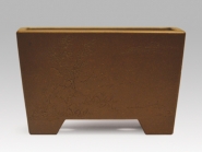 紫砂壶图片：小长四方花盆 - 美壶网