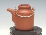 紫砂壶图片：朱泥小洋桶  15... - 美壶网