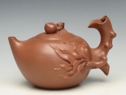 紫砂壶图片：寿桃壶 - 美壶网