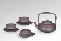 紫砂壶图片：提壁组壶 - 美壶网