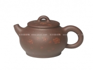 紫砂壶图片：一壶春雨梨花红 - 美壶网