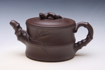 紫砂壶图片：竹段壶 - 美壶网