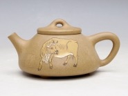 紫砂壶图片：劲牛系列 - 美壶网