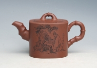 紫砂壶图片：高竹段 - 美壶网