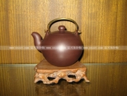 紫砂壶图片：提梁一粒珠 - 美壶网