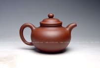 紫砂壶图片：全手工《掇球》泥料：原矿底糟青 容量：450cc 成型：全手工制作 - 美壶网