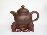 紫砂壶图片：浑四方掇球 - 美壶网