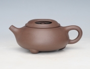 紫砂壶图片：牛盖石瓢 - 美壶网