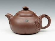 紫砂壶图片：花开富贵 - 美壶网