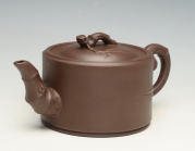 紫砂壶图片：竹段2  600cc - 美壶网