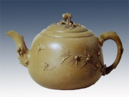 紫砂壶图片：五福蟠桃 - 美壶网