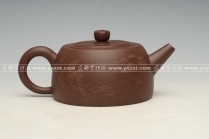 紫砂壶图片：扁井栏 - 美壶网