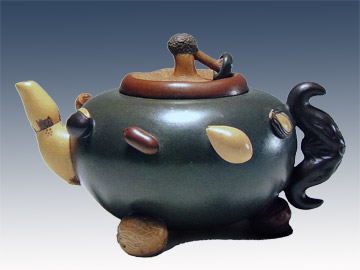 蒋蓉紫砂壶 百果 