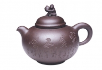紫砂壶图片：猴缘壶 - 美壶网