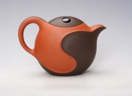 紫砂壶图片：扁太极 - 美壶网