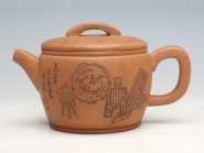 紫砂壶图片：瓦当 - 美壶网