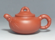 紫砂壶图片：喜竹 250CC - 美壶网