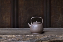 紫砂壶图片：散氏提粱大品 - 美壶网