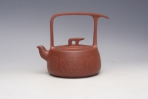 紫砂壶图片：星雨提梁 - 美壶网