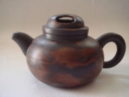 紫砂壶图片：绞泥牛盖 - 美壶网