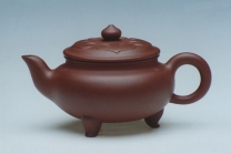 紫砂壶图片：三脚如意（底槽清 - 美壶网