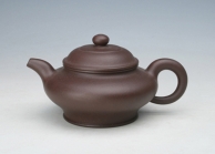 紫砂壶图片：虚扁 - 美壶网