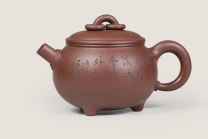 紫砂壶图片：福圆三足 - 美壶网