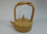 紫砂壶图片：竹节提梁 - 美壶网