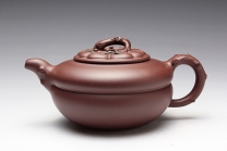 紫砂壶图片：柿圆壶 - 美壶网