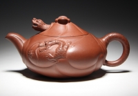 紫砂壶图片：小苏鱼化龙 - 美壶网