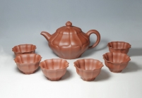 紫砂壶图片：合菱套壶 - 美壶网