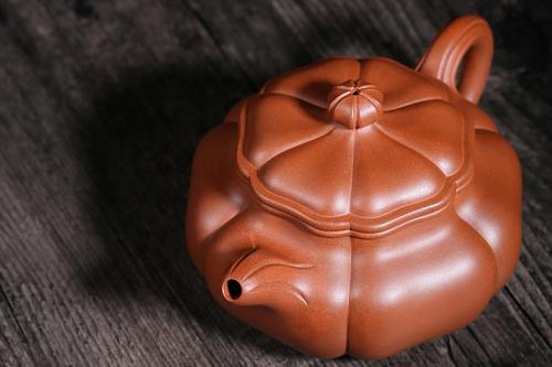 范建中紫砂壶 葵仿古 