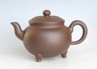 紫砂壶图片：三足如意 - 美壶网