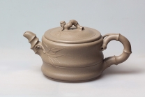 紫砂壶图片：大竹段壶 - 美壶网