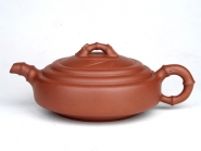 紫砂壶图片：扁竹鼓 - 美壶网